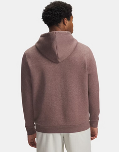 Under Armour Mens Icon Fleece Men's Hoodie - Maroon Mist Light Heather/Maroon Mist (651)