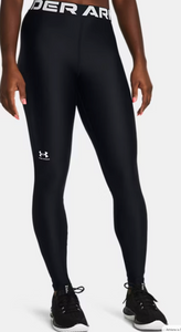 Under Armour Women's HeatGear Wordmark Detail Waistband Leggings - Black (001)