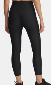 Under Armour Women's Tech Printed Panel Leggings- Black/White (002)