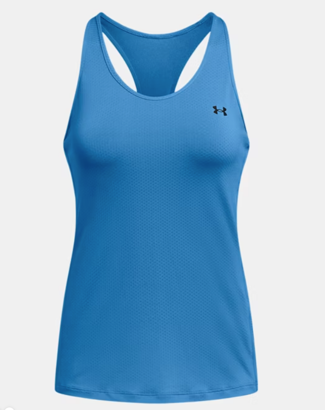 Under Armour Women's Mesh Racer Tank - Black/ White (002) (Copy)