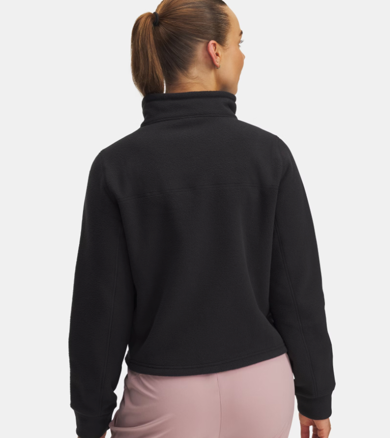 Under Armour Women's Expanse Fleece Half Zip - Black (002)