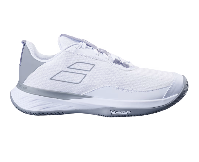 Babolat Womens SFX Evo Tennis Shoes All Court - White/Lunar Grey
