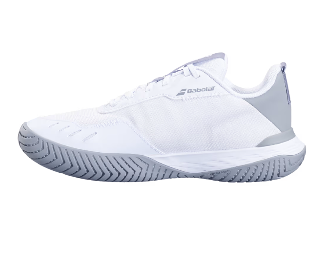 Babolat Womens SFX Evo Tennis Shoes All Court - White/Lunar Grey
