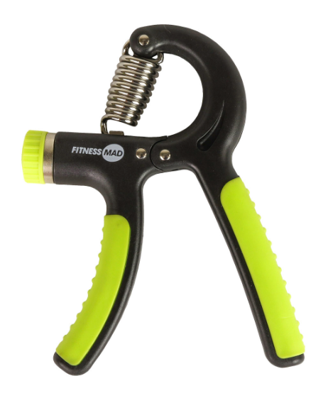 Fitness Mad Hand Grip Exerciser - Adjustable Spring Grip Strength