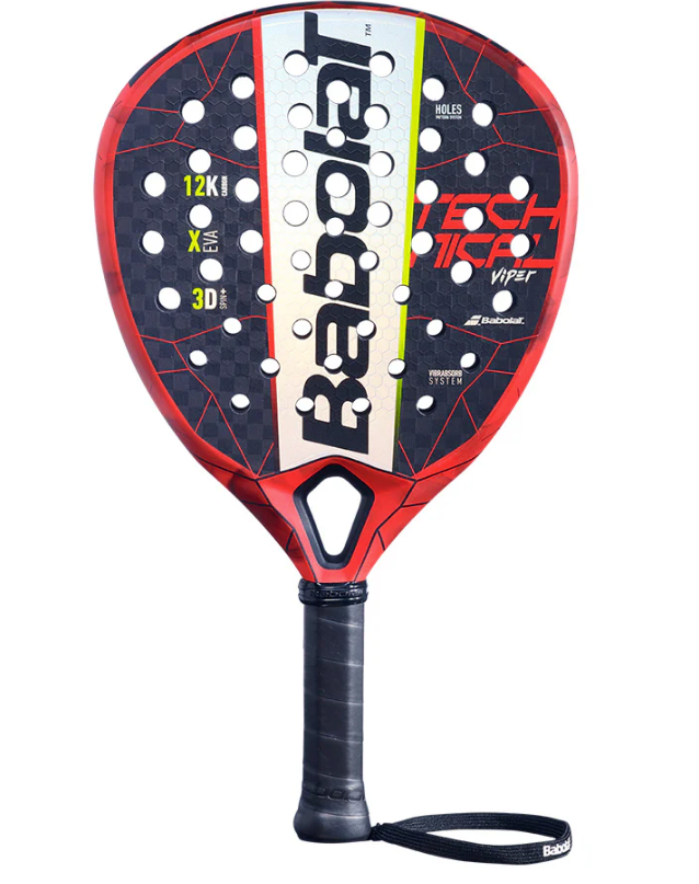 Babolat Technical Viper Padel Racket- Black/Red