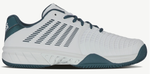 K-Swiss Men's Express Light 3 Clay Tennis Shoes -  White/ Stargazer