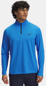 Under Armour Men's Match Play 1/4 Zip - Ether Blue/ Midnight Navy (402)