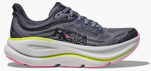 HOKA Women's Bondi 9 Running Shoes - Charcoal Grey/ Grey Skies