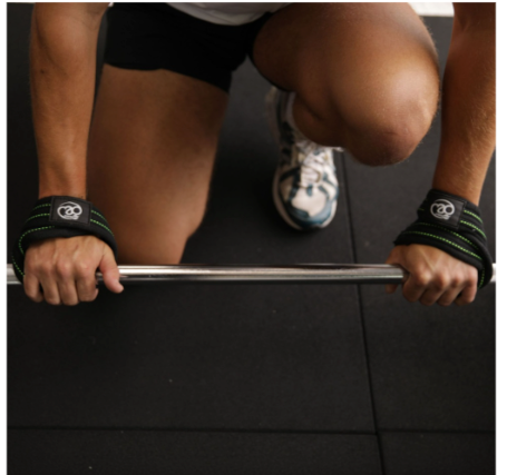 Fitness Mad Figure 8 Lifting Straps - Black (pair)