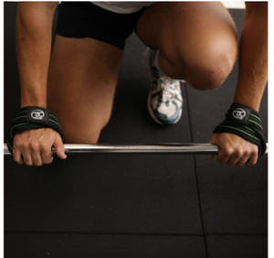 Fitness Mad Figure 8 Lifting Straps - Black (pair)