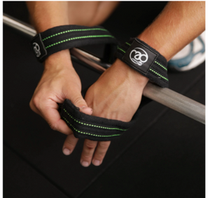 Fitness Mad Figure 8 Lifting Straps - Black (pair)