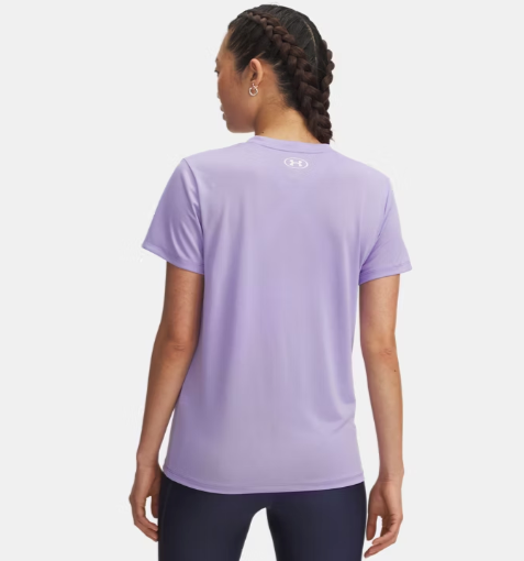 Under Armour Women's Tech™ V-Neck Short Sleeve - Purple (538)