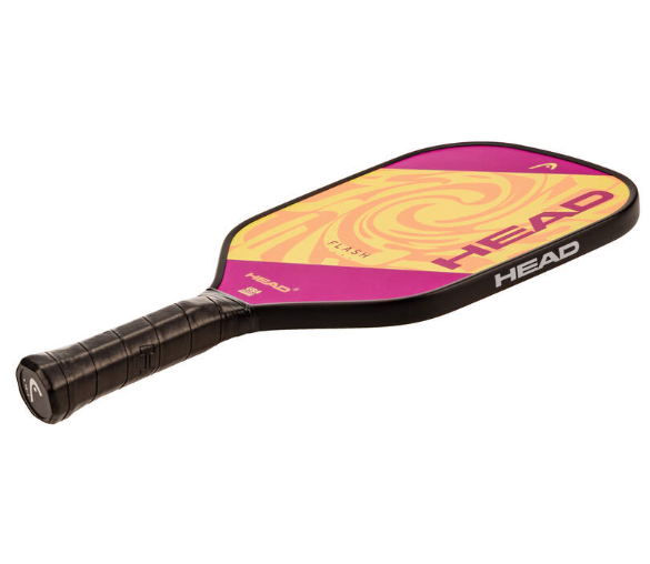 HEAD Flash Core Pickleball Paddle - Purple/Yellow