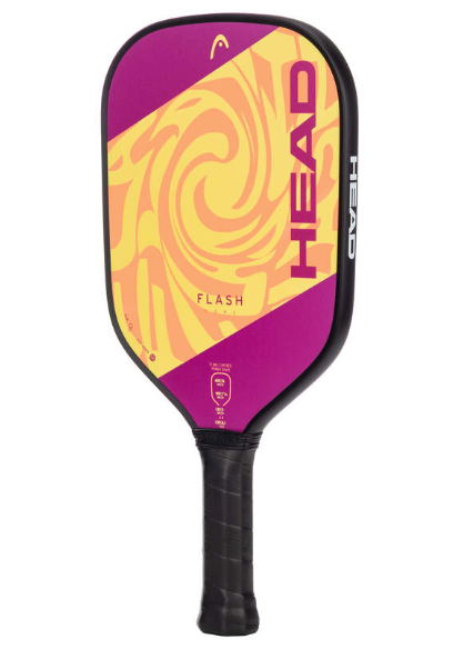 HEAD Flash Core Pickleball Paddle - Purple/Yellow
