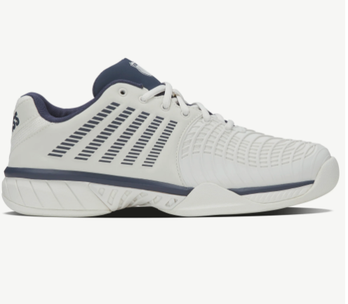 K-Swiss Men's Express Light 3 Carpet Tennis Shoes -  White/Navy