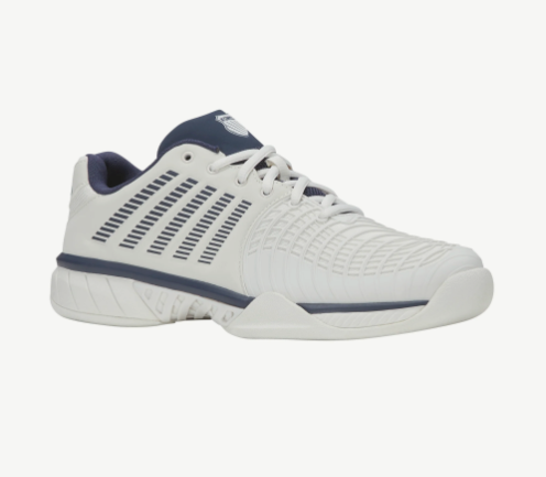 K-Swiss Men's Express Light 3 Carpet Tennis Shoes -  White/Navy