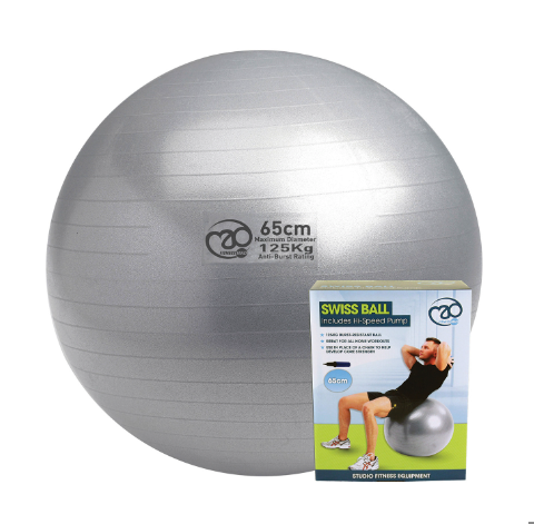 Fitness Mad Swiss Ball / Exercise Ball - 65cm