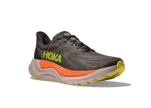 HOKA Men's Arahi 8 Stability Running Shoes - ASPHALT / GRAVEL