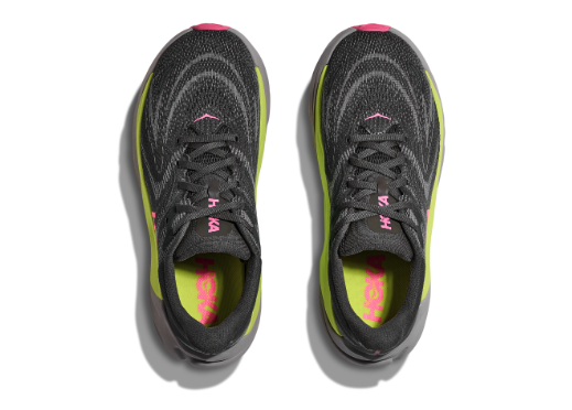 HOKA Women's Arahi 8 Stability Running Shoes - CHARCOAL GREY / GREY SKIES
