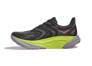 HOKA Women's Arahi 8 Stability Running Shoes - CHARCOAL GREY / GREY SKIES