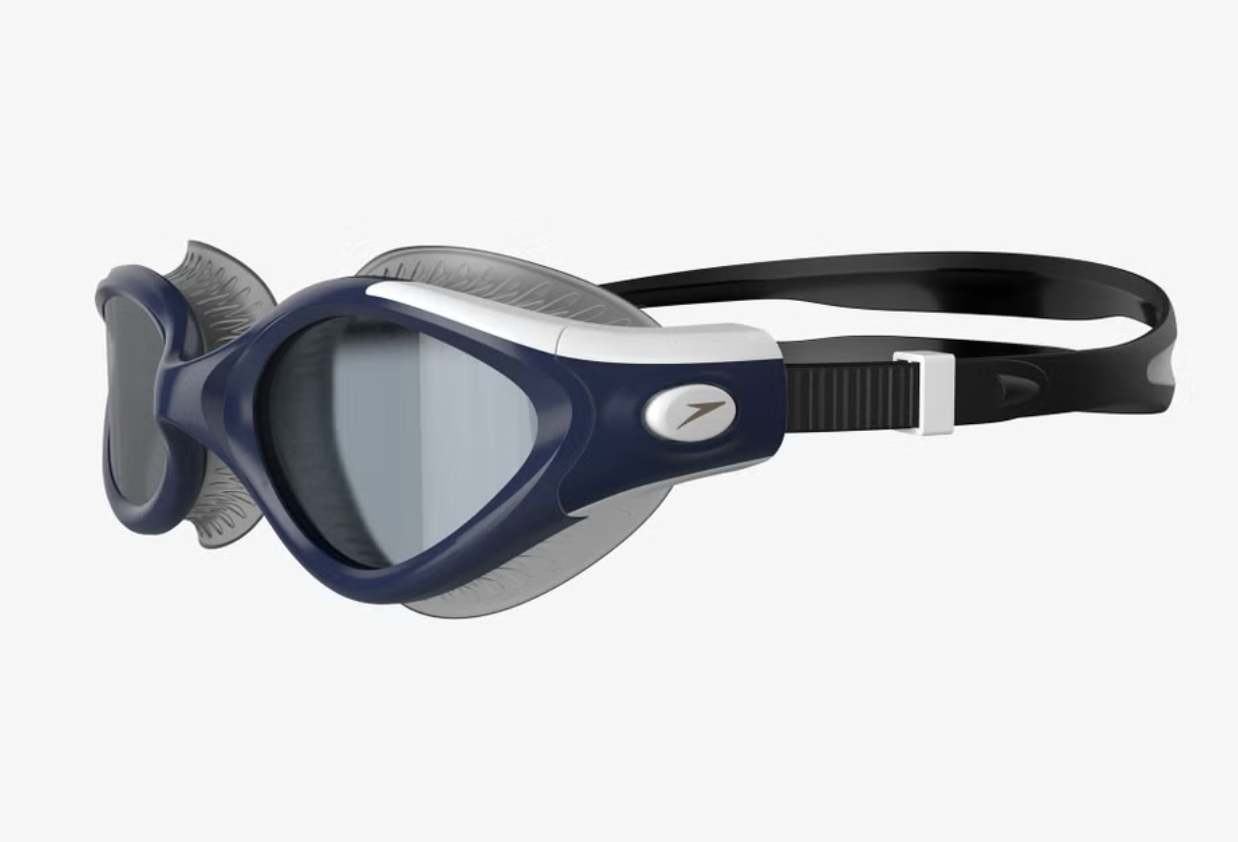 Speedo Futura Biofuse Flexiseal Female Women's Swimming Goggles Clear Lens - Black/Navy