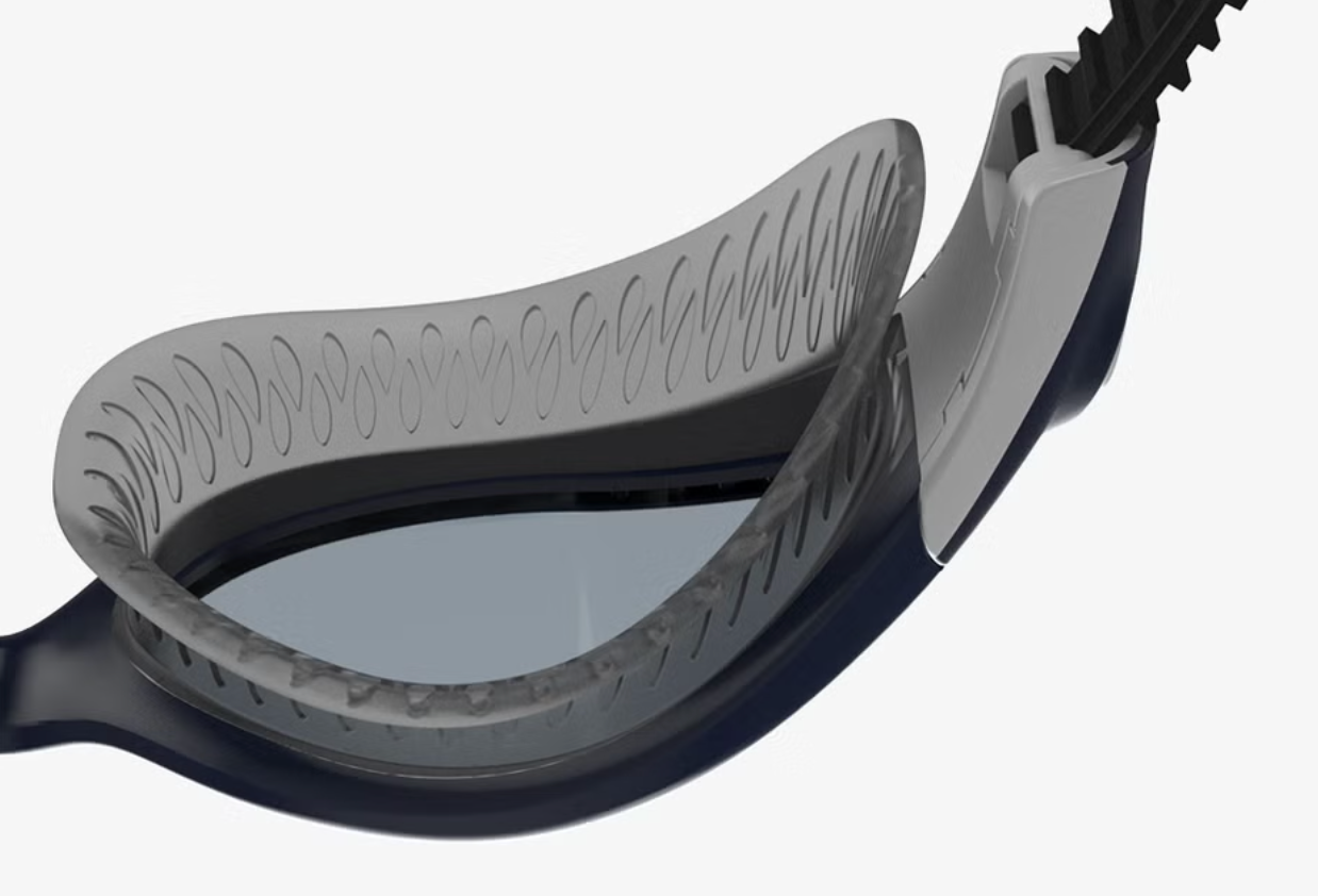 Speedo Futura Biofuse Flexiseal Female Women's Swimming Goggles Clear Lens - Black/Navy