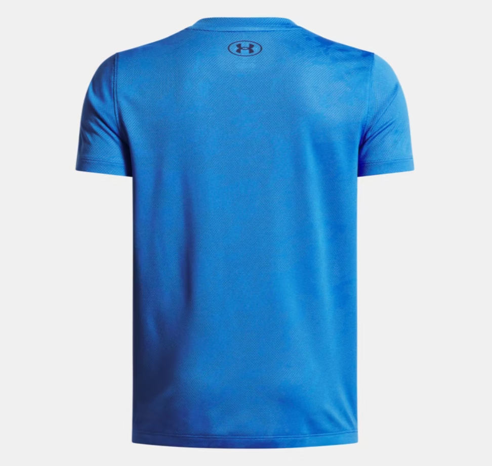 Under Armour Boys' Tech Vent Jacquard  Short Sleeve Tee - Starlight (561)