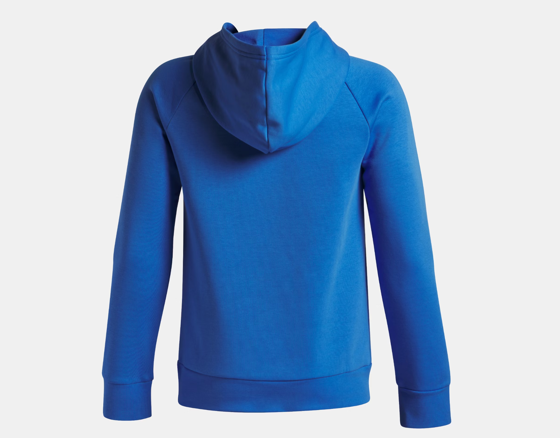 Under Armour Boys' Rival Fleece Big Logo Hoodie - Blue Atlantis / White (402)