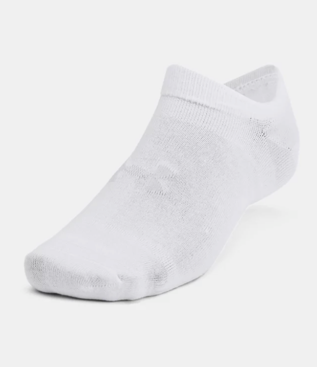Under Armour 6-Pack Unisex No Show Socks - PINK