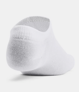 Under Armour 6-Pack Unisex No Show Socks - PINK