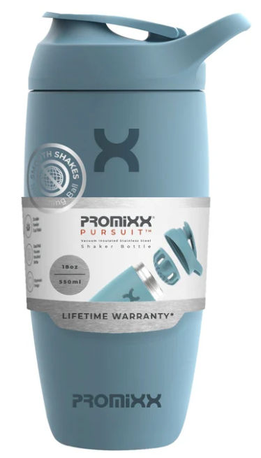 PROMiXX Pursuit Stainless Steel Shaker Bottle - 550ml