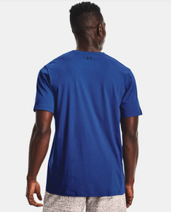 Under Armour Men's Sportstyle Left Chest Short Sleeve T-Shirt - Tech Blue