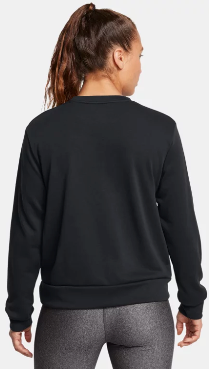 Under Armour Women's Rival Terry Crew - Black (001)