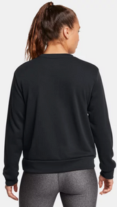 Under Armour Women's Rival Terry Crew - Black (001)