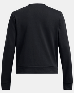 Under Armour Women's Rival Terry Crew - Black (001)