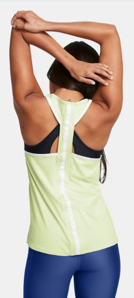 Under Armour Women's Knockout Tank - Retro Green/ White (383)