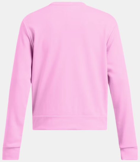 Under Armour Women's Rival Terry Crew - Stellar Pink/ White (638)