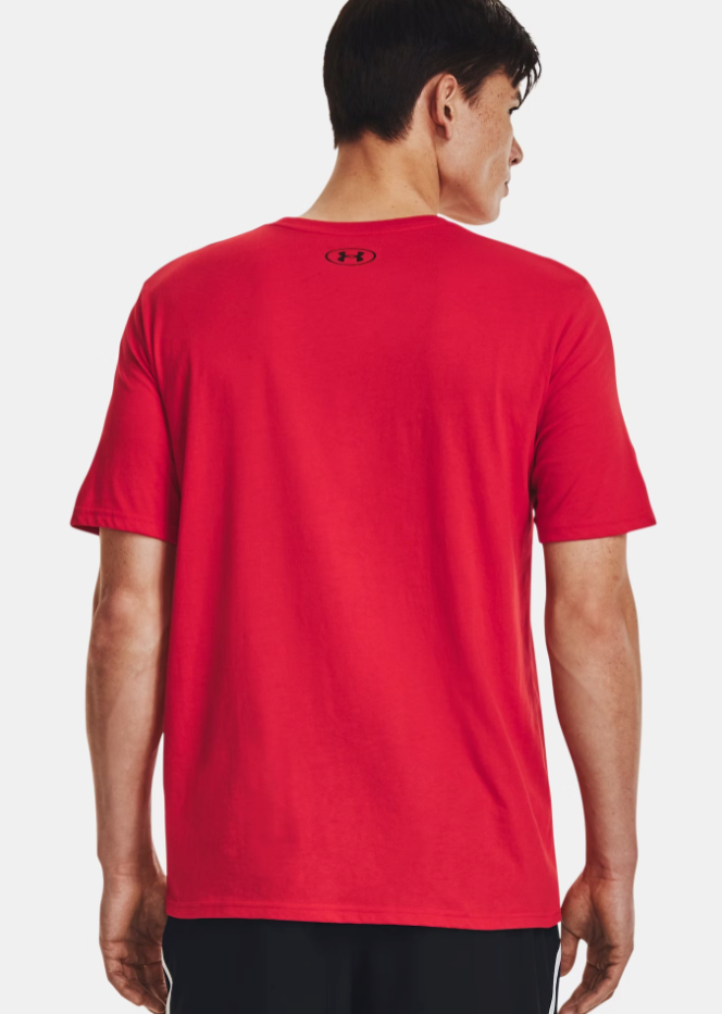 Under Armour Men's Sportstyle Left Chest Short Sleeve T-Shirt - Red