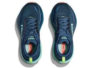 HOKA Women's Bondi 8 Running Shoes - MIDNIGHT/SEAFOAM - NEUTRAL