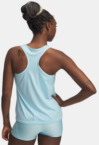 Under Armour Women's Knockout Tank - Stream/ White (494)