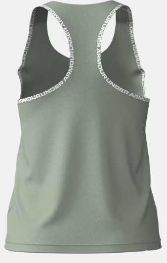 Under Armour Women's Knockout Tank - Silica Green/ White (348)