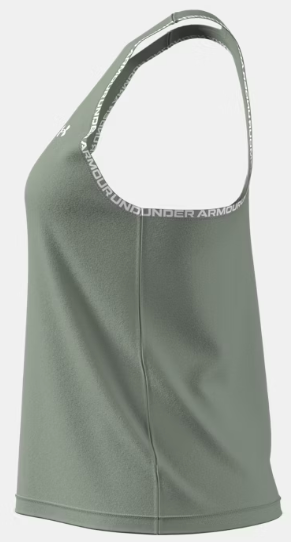 Under Armour Women's Knockout Tank - Silica Green/ White (348)