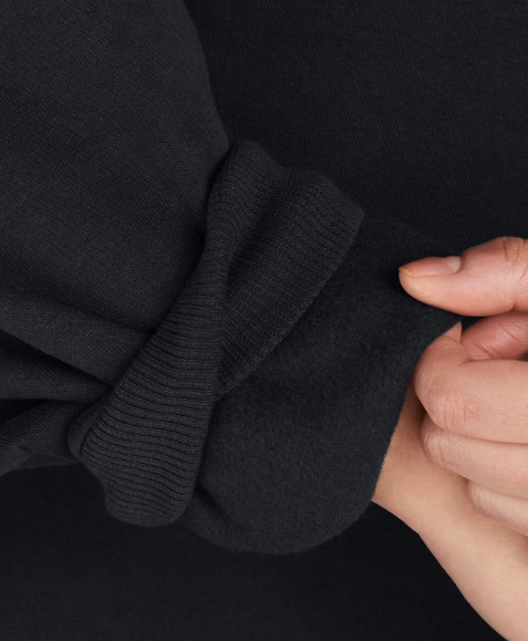 Under Armour Women's Rival Fleece Oversized Crew - Black/ White (001)