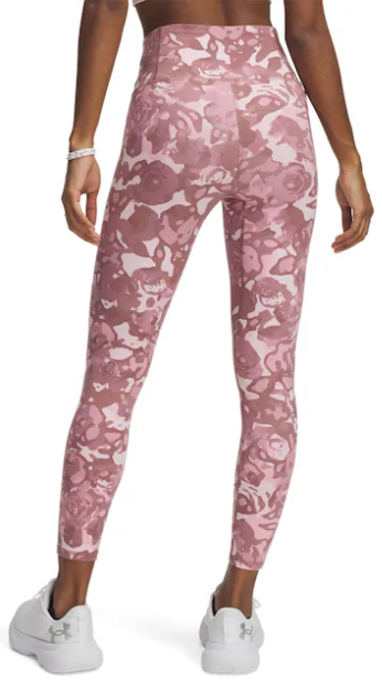 Under Armour Women's Motion Printed Ankle Leggings - Pink (647)