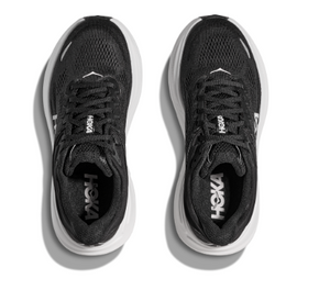 HOKA Women's Bondi 9 Running Shoes - Black/White