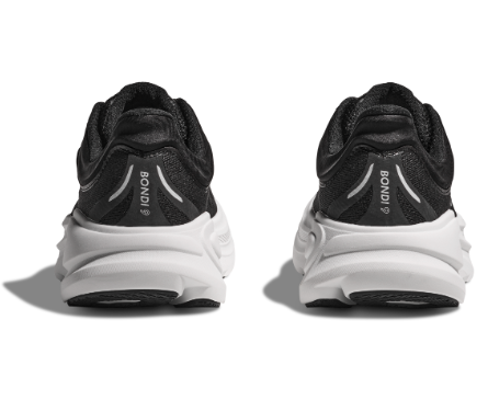 HOKA Women's Bondi 9 Running Shoes - Black/White