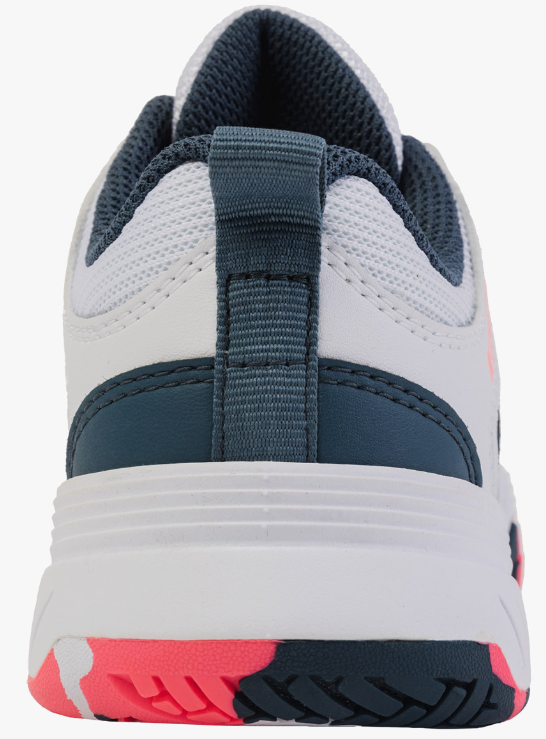 K-Swiss Court Express 2 Kids Tennis Shoes - White/ Stargazer/ Neon Blaze