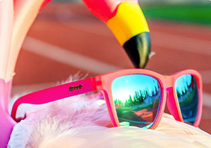 goodr OG Sunglasses - Flamingos on a Booze Cruise