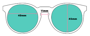goodr Circle G Sunglasses - It's Not Black It's Obsidian