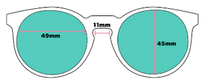 goodr Circle G Sunglasses - It's Not Black It's Obsidian